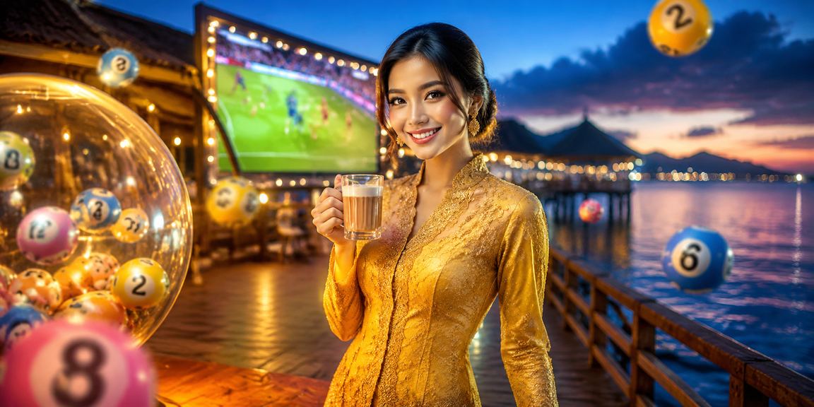 Pertaruhan bola sepak dalam talian dari Sabah dengan pakaian kebaya